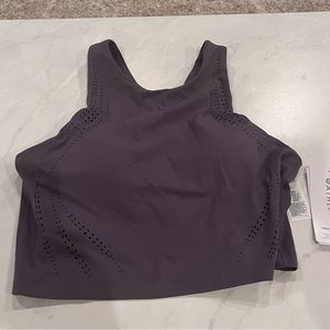 Athleta conscious lasercut crop